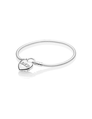 Bracelet PLATE CORAZON AMADO