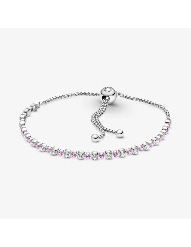 Bracelet PANDORA ROSA AND TRANSP BRILL C CIERRE