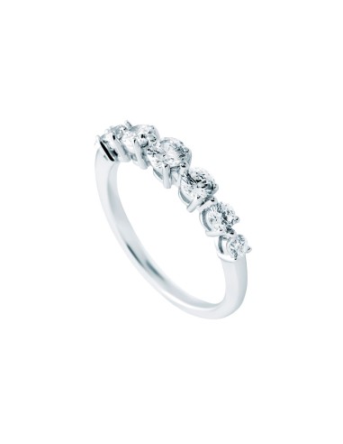 ANILLO PLATA DIAMONFIRE CIRCONITAS