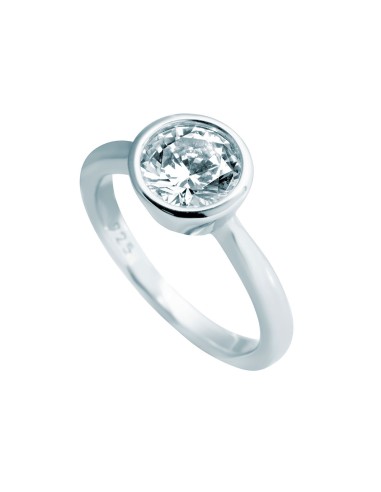 ANILLO PLATA CHATN CIRCONITA 8MM