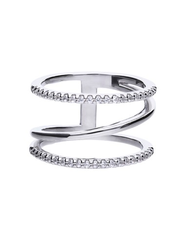 ANILLO PLATA DIAMONFIRE CIRCONITAS AROS