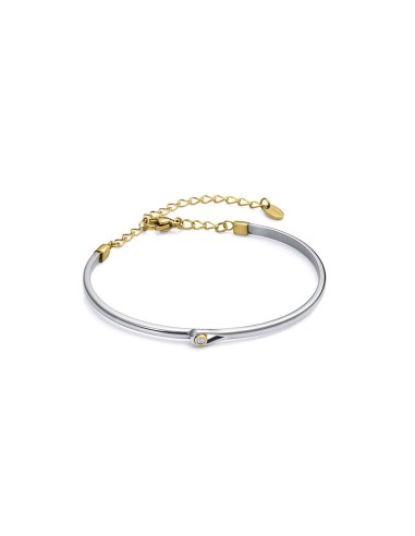 PULSERA VICEROY CHIC ACERO MILANESA RIGIDA DIAMANT