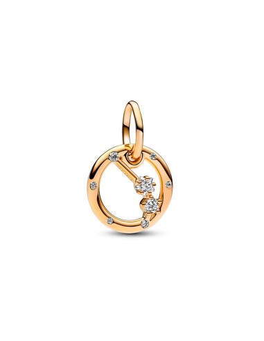 Charm Pendant with a 14k gold coating