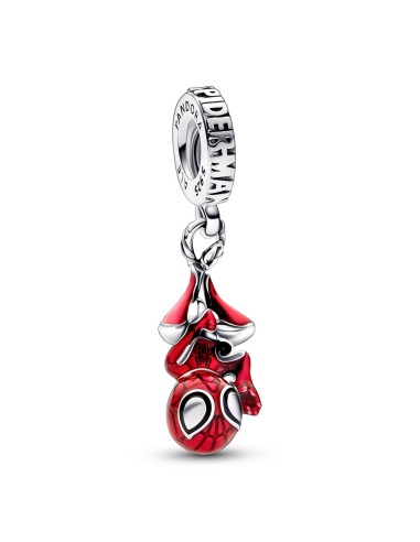 CHARM COLGANTE EN PLATA DE LEY SPIDERMAN COLGADO