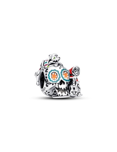 CHARM PLATA MIGUEL CALAVERA DANTE DE COCO DISNEY