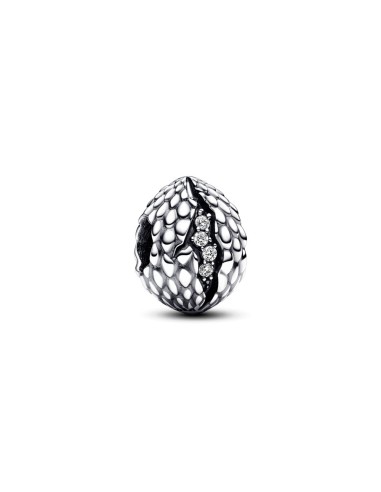 SILVER CHARM SHINY DRAGON EGG GAME OF THRONES