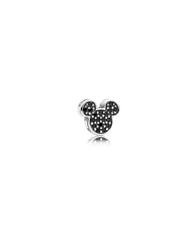 PETITE ELEMENT PLATA ICONO MICKEY BLACK