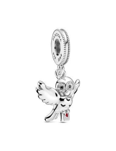 CHARM COLGANTE PANDORA HEDWIG EN PLATA