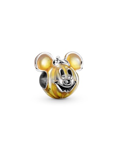 ABALORIO PLATA CALABAZA DE MICKEY MOUSE DE DISNEY