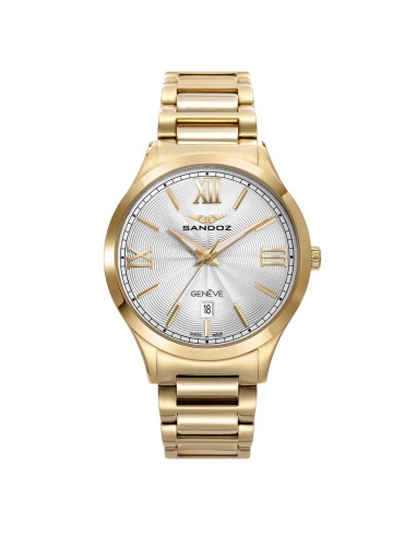 RELOJ SANDOZ SRA BRAZALETE ACERO IP DORADO