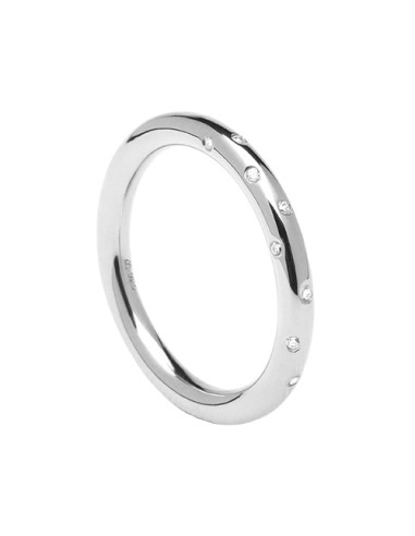 ANILLO PLATA SATELLITE WITH CIRCONITAS