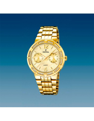 Watch FESTINA SRA Steel ARMYS IP DORADO CCIRCON