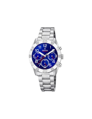 RELOJ FESTINA JUNIOR AZUL CORREA DE ACERO