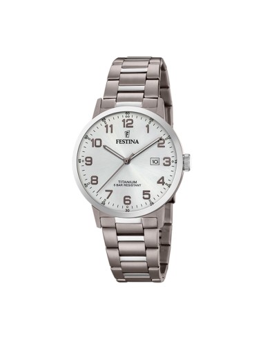 RELOJ FESTINA TITANIUM CON ESFERA BLANCA