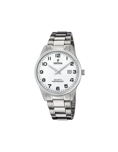 RELOJ FESTINA CLASSICS CON ESFERA BLANCA