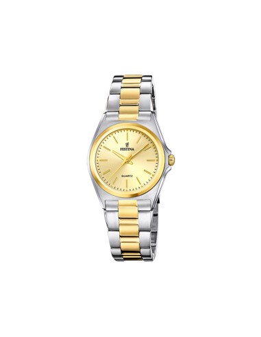 RELOJ FESTINA ACERO BICOLOR IP DORADO ESF CHAMPANG