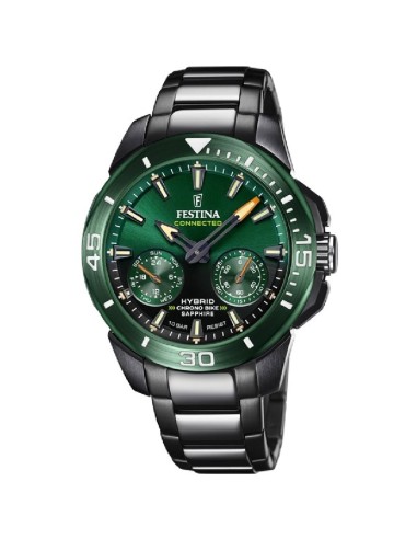 RELOJ FESTINA CONNECTED VERDE ACERO INOXIDABLE