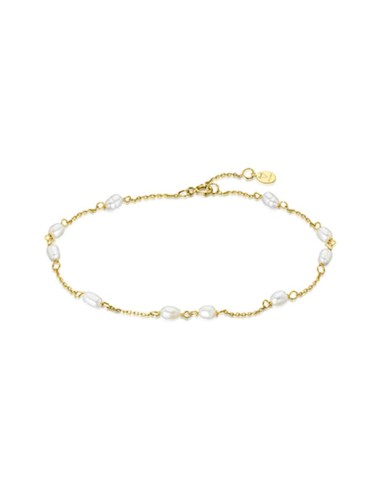 Bracelet ORO AMARILLO C PERLAS ALJOFAR