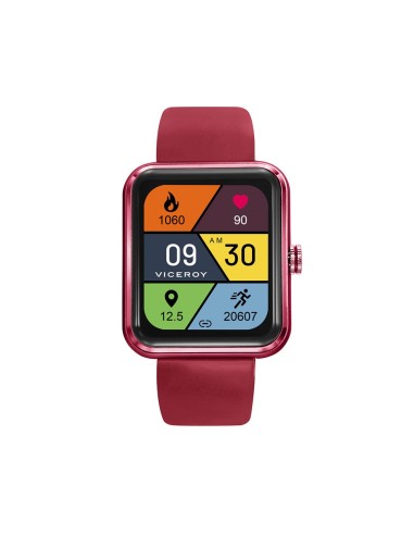 RELOJ VICEROY SMART ALUMINIO ROJO CORREA ROJA