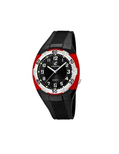 RELOJ CALYPSO CAB CAUCHO NEGR