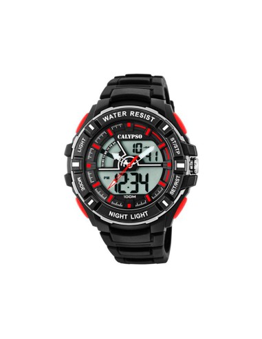 RELOJ CALYPSO CAB ANADIG CRONO MULTIF NEGRO