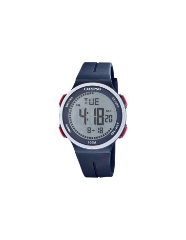 RELOJ CALYPSO DIGITAL CORREA AZUL CAJA AZULGRIS