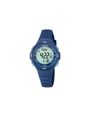 RELOJ CALYPSO DIGITAL CORREA AZUL