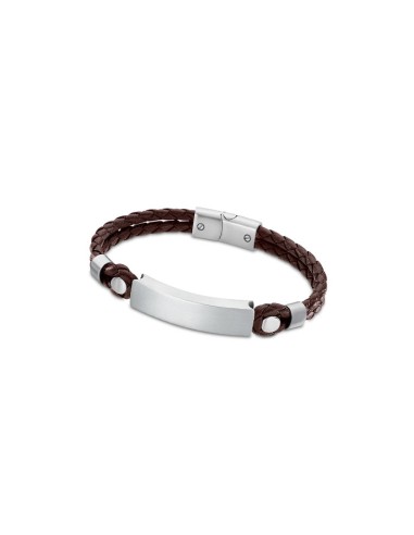 PULSERA LOTUS STYLE CAB MARRON