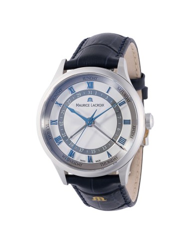 RELOJ MAURICE LACROIX MASTERPIECE AUTOMATICO AZUL