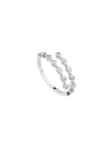 ANILLO PLATA DOBLE CORONA PLATA