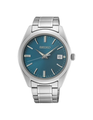 RELO SEIKO NEO CLASSIC 3 AGUJAS CRISTAL ZAFIRO AZU