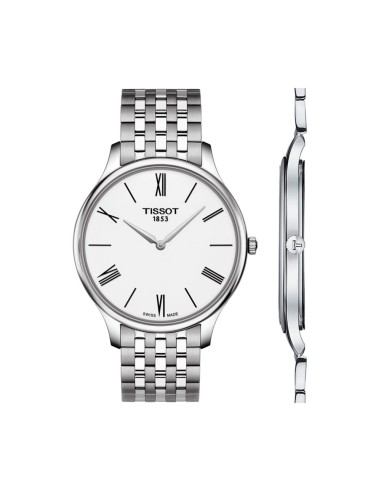 RELOJ TISSOT TRADITION ACERO ESFERA BLANCA