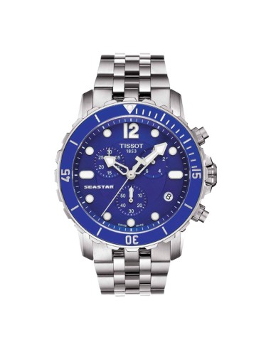 Watch TISSOT SEASTAR 1000 CRONO Steel ARMYS AZUL