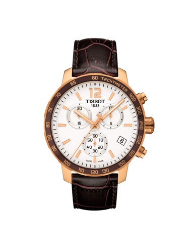 RELOJ TISSOT QUICKSTER CRONOACECHAPBISEL MARRN