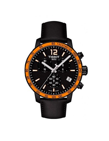 RELOJ TISSOT QUICKSTER CRONO ACEPVD NEGRO BISNAR