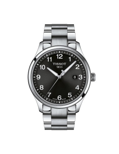 RELOJ TISSOT GENT XL ACERO ARMYS ESFERA NEGRA