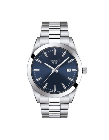 RELOJ TISSOT GENTLEMAN ACERO ARMYS ESFERA AZUL