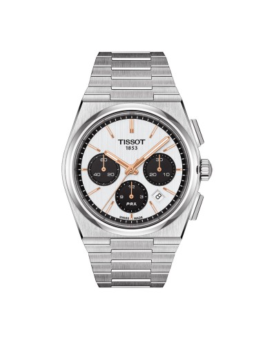 RELOJ TISSOT PRX AUTOMATIC CHRONOGRAPH ESF BLANCA