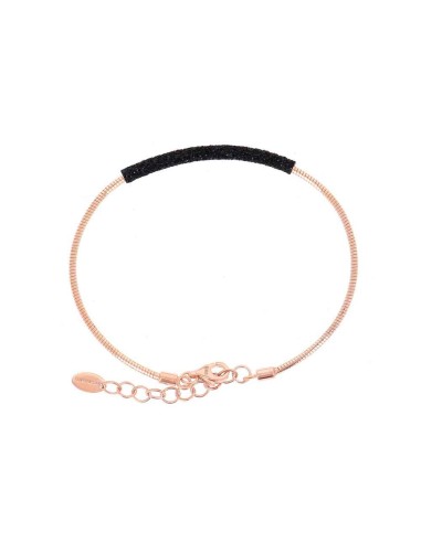 Bracelet PLATE CHAPADA ROSA DNA NEGRO