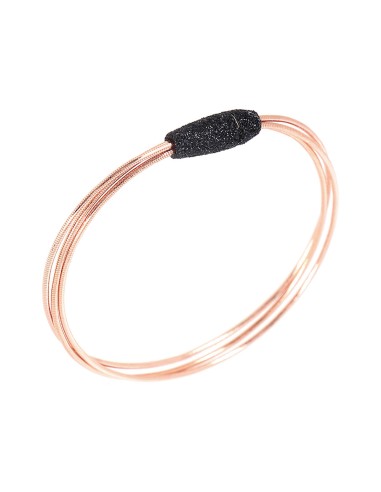 Bracelet PLATE CHAPADA ROSA DNA NEGRO