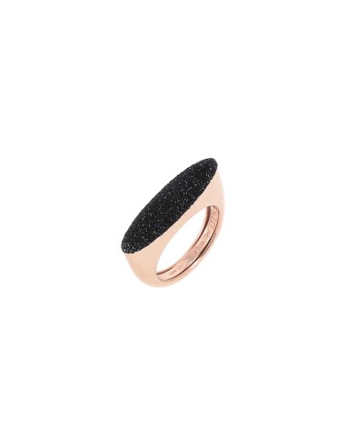 ANILLO PLATA PESAVENTO POLVERE DI SOGNI ROSA NEGRO