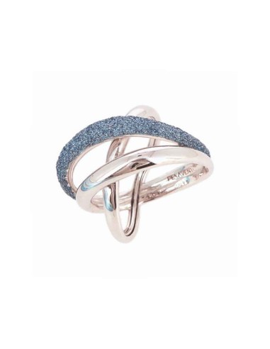 PESAVENTO PSC SANTORINI BLUE SILVER RING