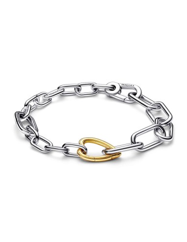 Bracelet  LINK IN PLATA DE LEY AND WITH U