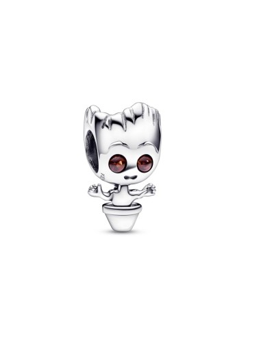 CHARM EN PLATA DE LEY BABY GROOT  BAILARN GUARDIA