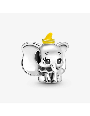 ABALORIO PLATA DUMBO DE DISNEY