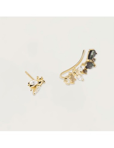 REVERY PDPAOLA GILDED SILVER EARRINGS