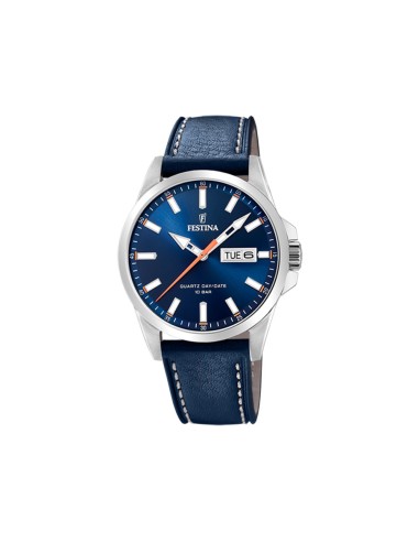 RELOJ FESTINA CLASSICS CON ESFERA AZUL