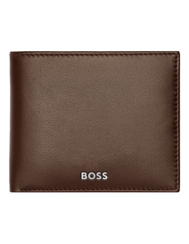 BILLETERO HUGO BOSS CLASSIC LISO Brown