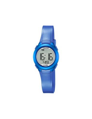 RELOJ CALYPSO DIGITAL CAUCHO AZUL