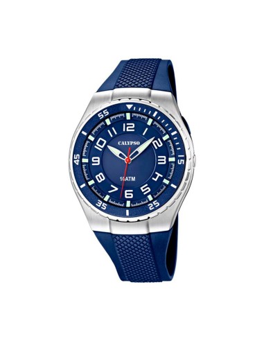 RELOJ CALYPSO CAB CAUCHO AZUL